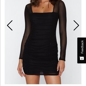 Mesh midi dress great condition